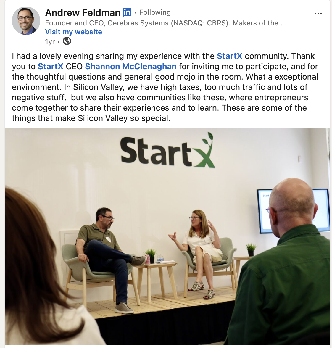 In conversation with Andrew Feldman, Founder & CEO of Cerebras Systems